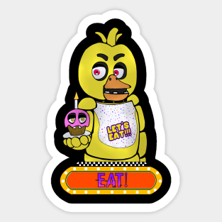 Fnaf Chica Chicken Sticker